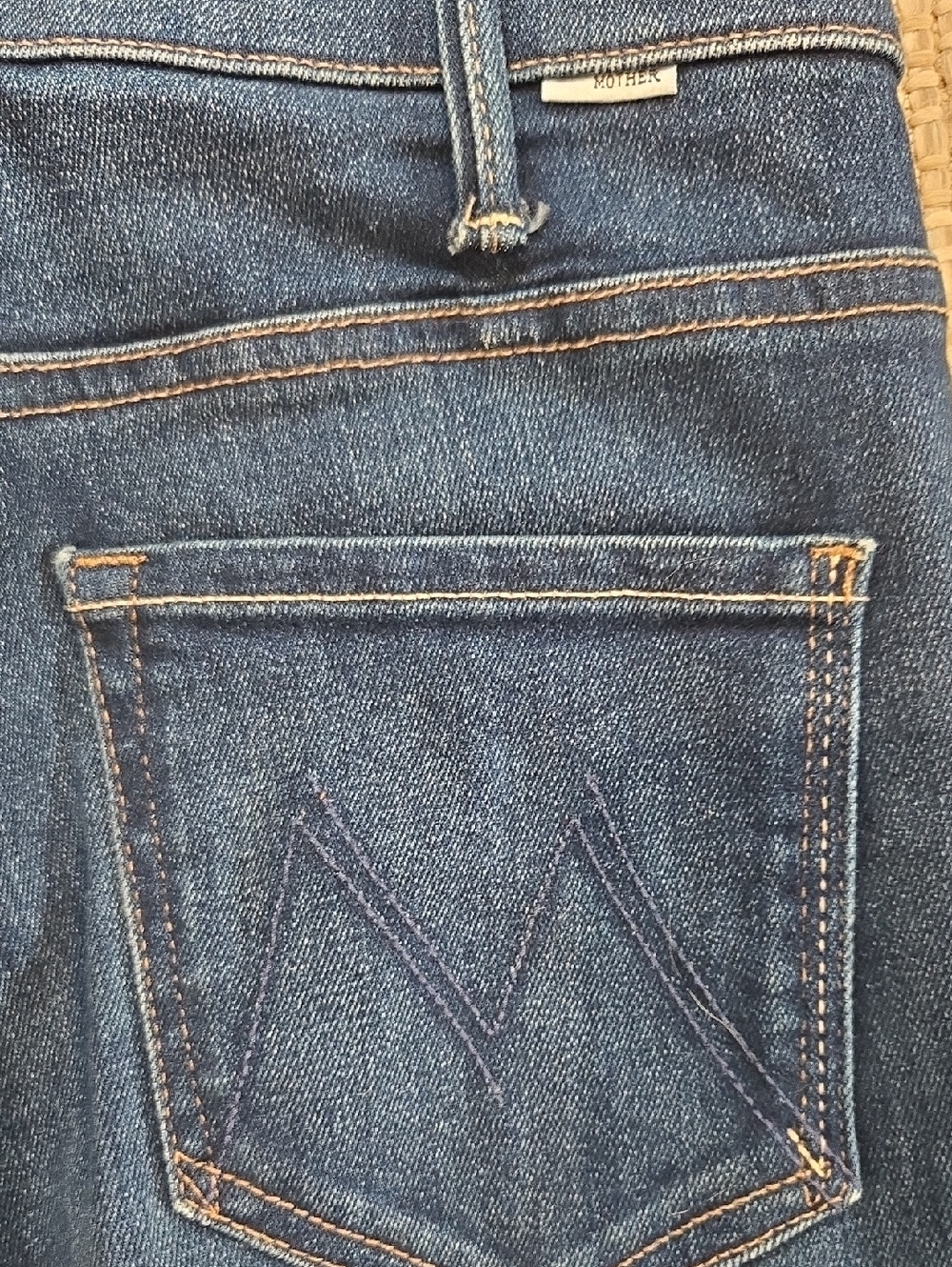 Mother The Hustler Ankle Fray Size 26 - Picture 4 of 8